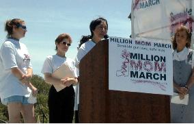Bereaved Japanese mother speaks at 'Million Mom March'